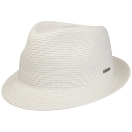 Chapeau Trilby Havana Toyo Blanc UPF 40+ - Stetson