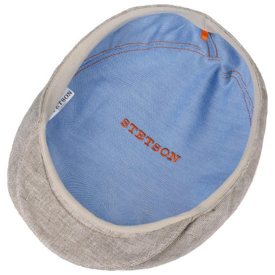 Casquette Plate Kent Modesto Lin Beige UPF 40+ - Stetson Casquette Plate Kent Modesto Lin Beige UPF 40+ - Stetson