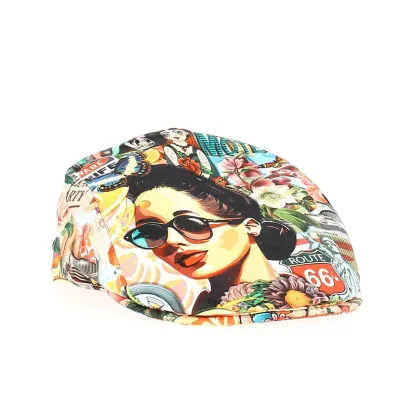 Casquette Pin-Up Bec de Canard Coton - City Sport