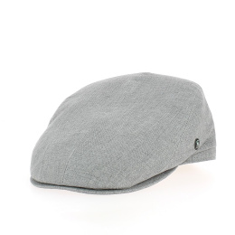 Gray Linen Flat Cap Antwerp - City Sport