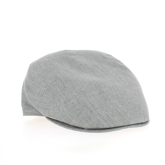 Gray Linen Flat Cap Antwerp - City Sport