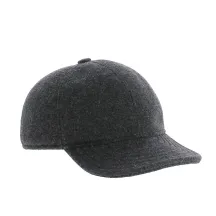 Grey baseball cap with ear flaps - Teflon ref 21086