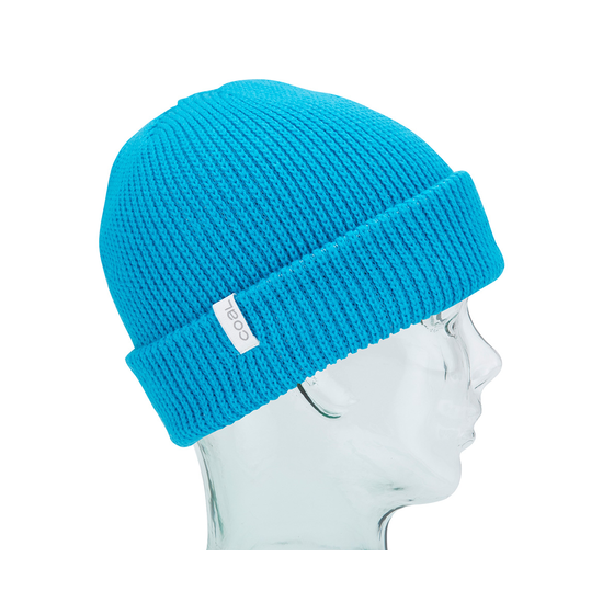 The Frena Bright Blue Beanie - Coal