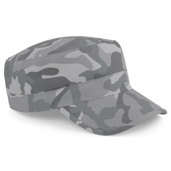 Casquette Cubaine Camouflage Grise - Traclet Casquette Cubaine Camouflage Grise - Traclet