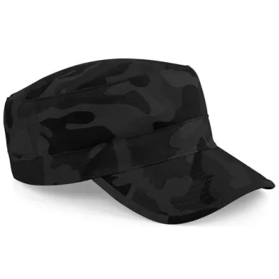 Dark Camouflage Cuban Cap - Traclet Reference: 21612| Traclet Hatmakers