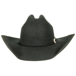 Black Wool Felt Western Cattleman Hat - American Hat Makers