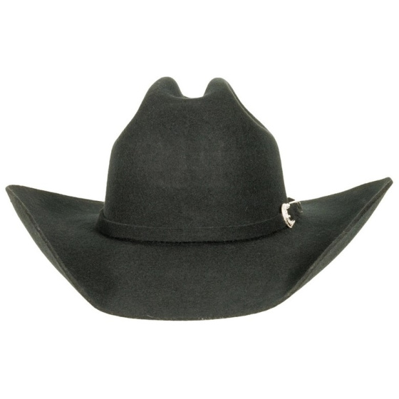 Chapeau Western Cattleman Feutre Laine Noir - American Hat makers