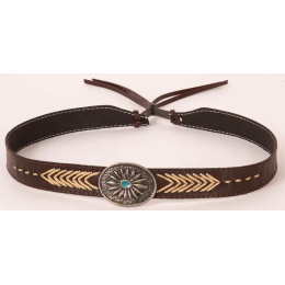 Leather Hat Band - American Hat