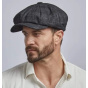 Argo Newsboy Anthracite Wool Cap - American Hat