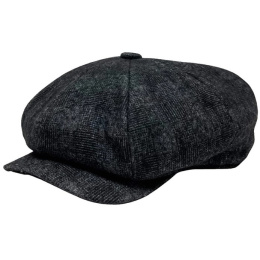 Argo Newsboy Anthracite Wool Cap - American Hat