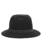 Borsalino Allegro Rain Proof Hat in Black