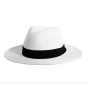 Chapeau de paille blanc