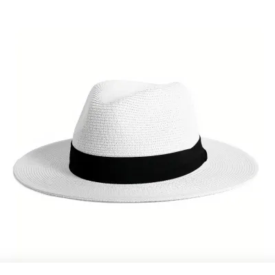 White straw hat