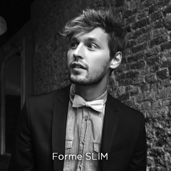 Nœud Papillon Bleu Denim jean brut foncé  - Le Coq En Pap