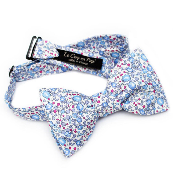 Floral Liberty Eloise D Bow Tie - Le Coq En Pap