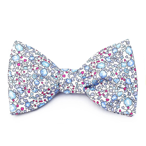 Nœud Papillon Fleuri liberty Eloise D - Le Coq En Pap
