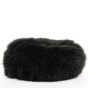 Black fur hat