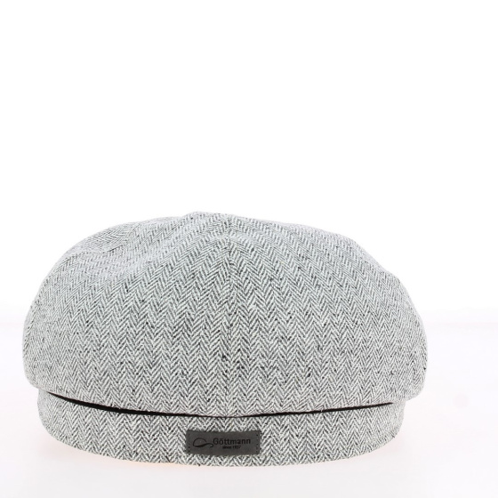 Casquette béret Portland en Tweed à Chevrons – Göttmann