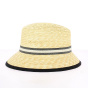 Udine Natural Straw Cloche Hat - Traclet