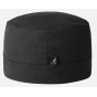 Black Cotton Twill Army Cap - Kangol