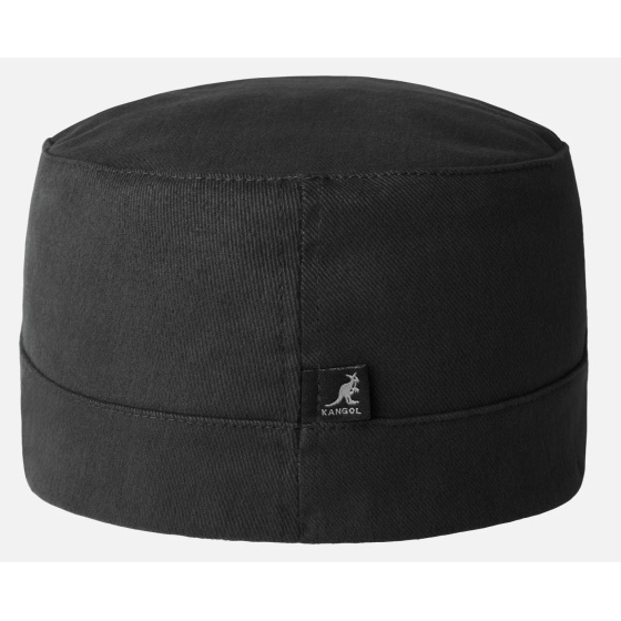 Casquette Twill Army Coton Noire - Kangol