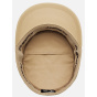 Beige Cotton Twill Army Cap - Kangol