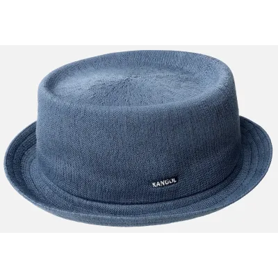 Kangol Porkpie Bamboo Mowbray Denim Hat Reference: 21709| Traclet Hat Shop