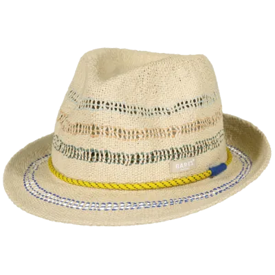 Kids Wakawaka Natural Straw Trilby Hat - Barts Reference: 21721| Traclet Hatters