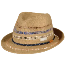 Chapeau Trilby Enfant Wakawaka Paille Beige - Barts
