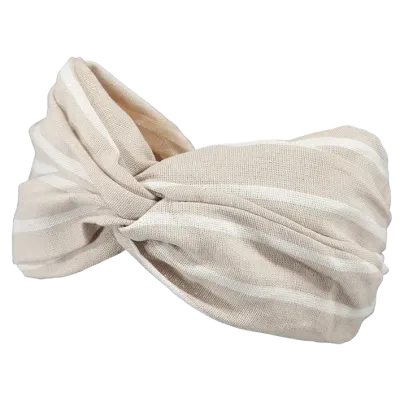 Bandeau Twinzer Headband Beige - Barts