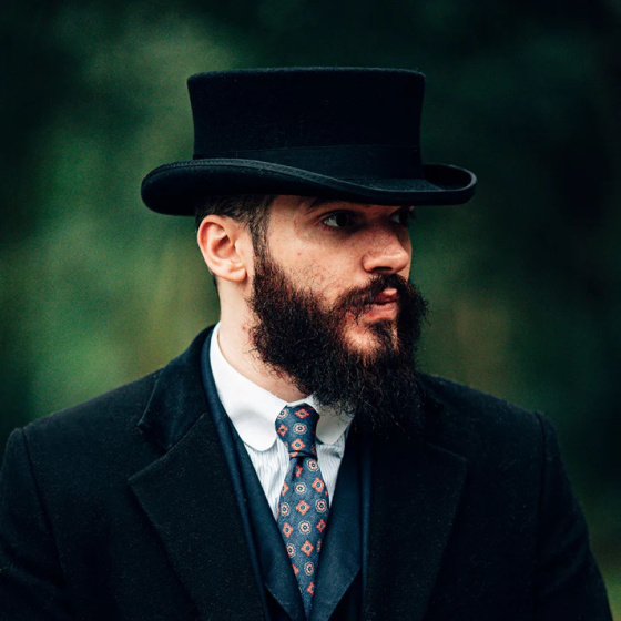 Chapeau Deadman Noir JAXON & JAMES Chapeau Deadman Noir JAXON & JAMES