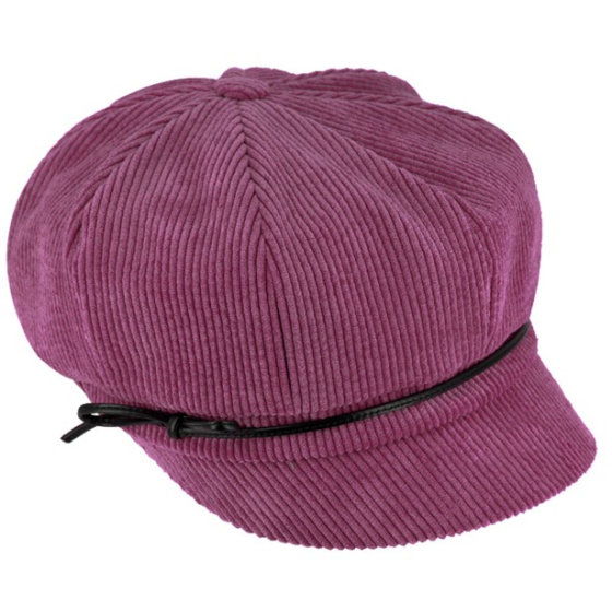 Bergamo Velvet Newsboy Cap - Traclet