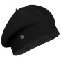 Luna Black Merino Wool Beret - Heritage by Laulhère
