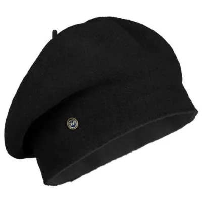 Béret Luna Laine Mérinos Noir - Héritage par Laulhère Reference : 10887 | Chapellerie Traclet