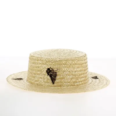 Chapeau de Paille Naturel – Motifs