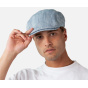 Jarvis flat cap blue- Barts