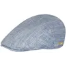 Oslo Chevron Wool Grey Flat Cap - Barts Reference: 11455 | Traclet Hatters