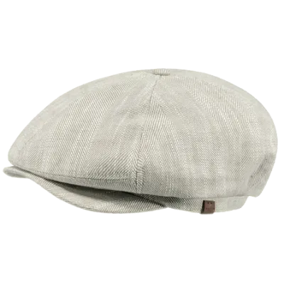 Casquette Plate Jamaica Lin & Coton Beige - Barts