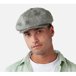 Jamaica Flat Cap Linen & Cotton Taupe - Barts