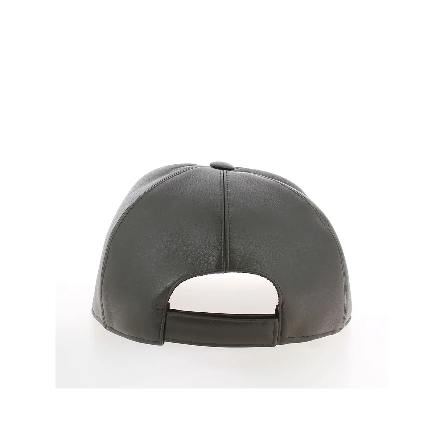 Casquette en Cuir Nappa