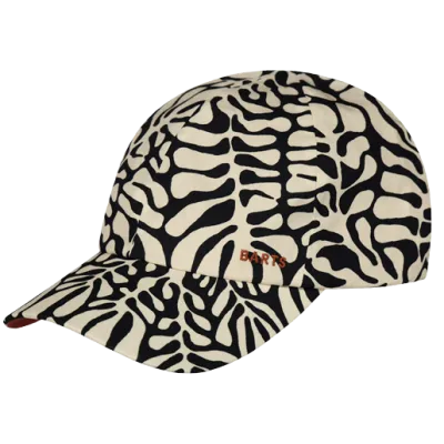 Casquette Baseball Tahney Coton Noire & Beige - Barts