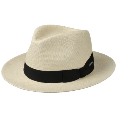 Chapeau Fedora Panama Paille Naturelle UPF 40+ - Stetson