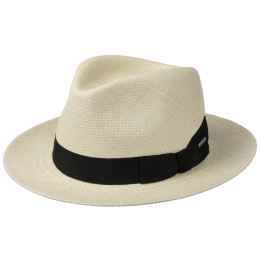 Natural Straw UPF 40+ Fedora Panama Hat - Stetson