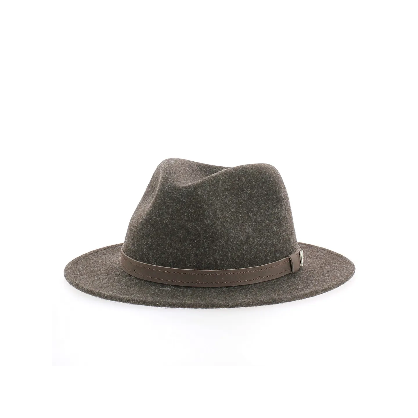 Brown Fléchet Felt Hat