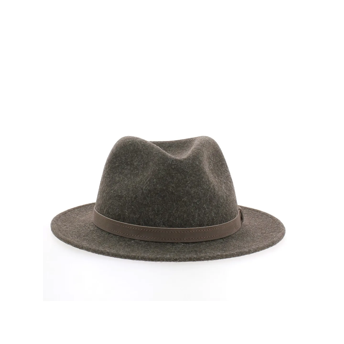 Chapeau Fléchet en feutre Marron