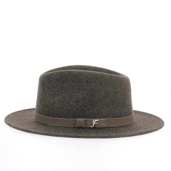 Brown Fléchet Felt Hat