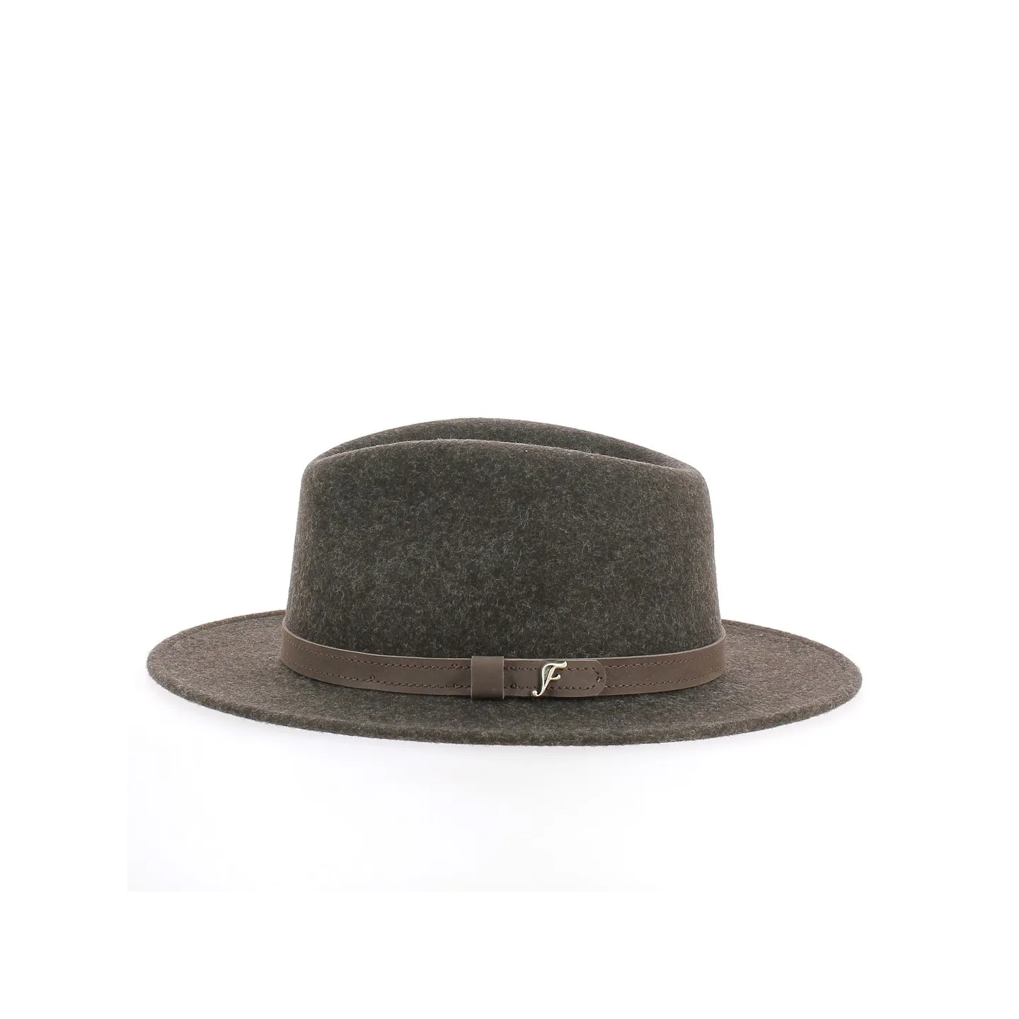 Brown Fléchet Felt Hat