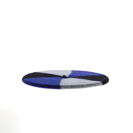 Blue Gray & Black Trio Beret - Le Béret Français