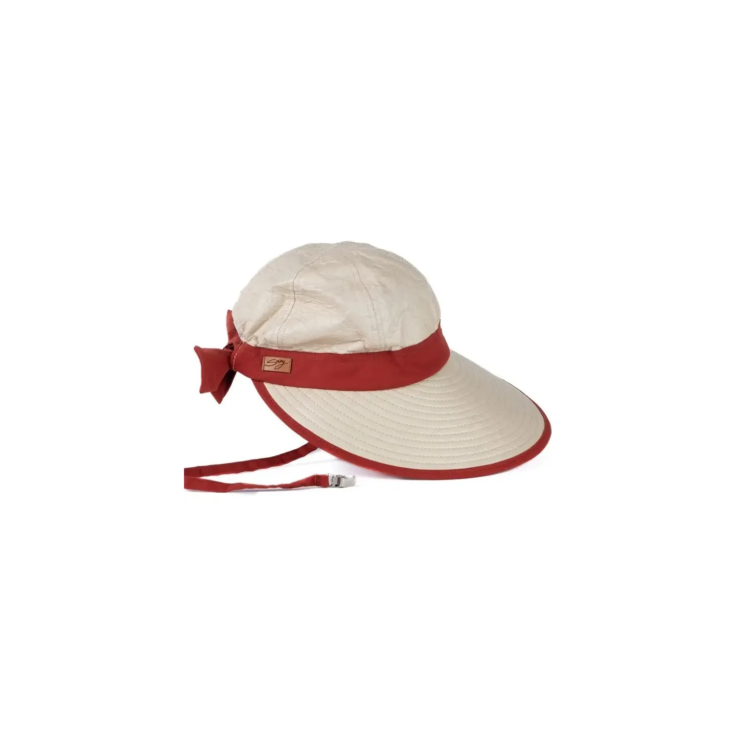 Casquette Visière Haute Protection Bauloise Beige - Terracotta - Soway