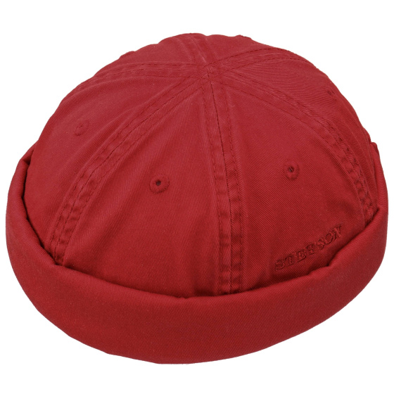 Docker Beanie Ocala Cotton Burgundy - Stetson Docker Beanie Ocala Cotton Burgundy - Stetson